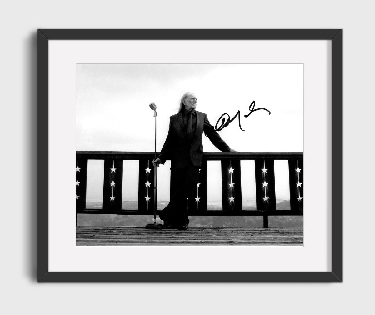 Willie Nelson - Always On My Mind 8x10 Framed Canvas vintage music wall art