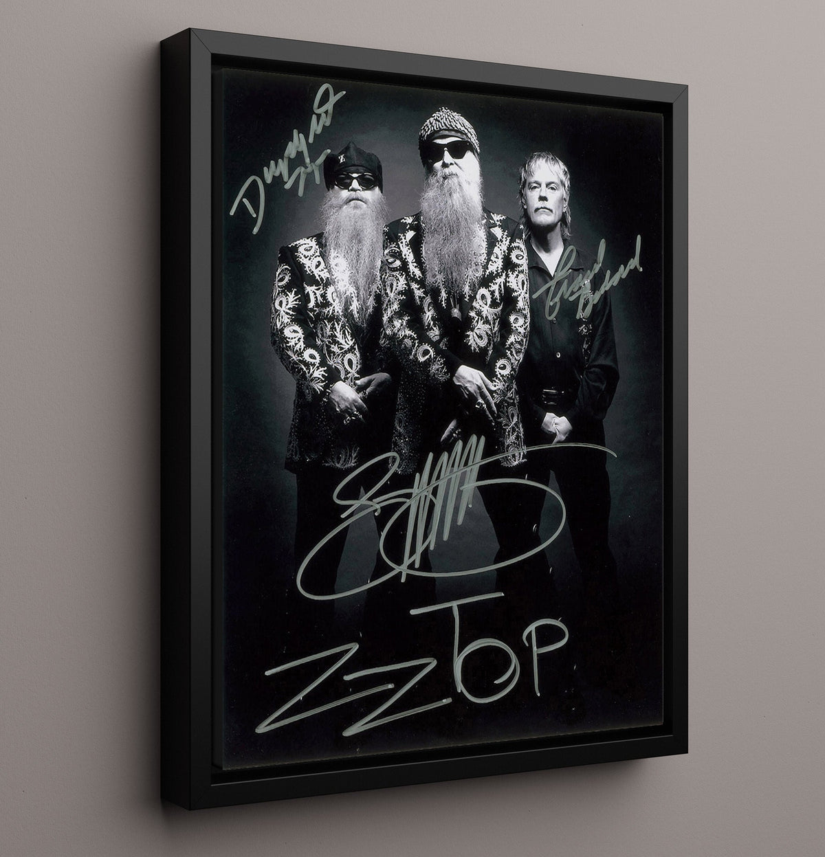 ZZ Top - Trio of Beards Swagger 8x10 Unframed Print vintage music wall art
