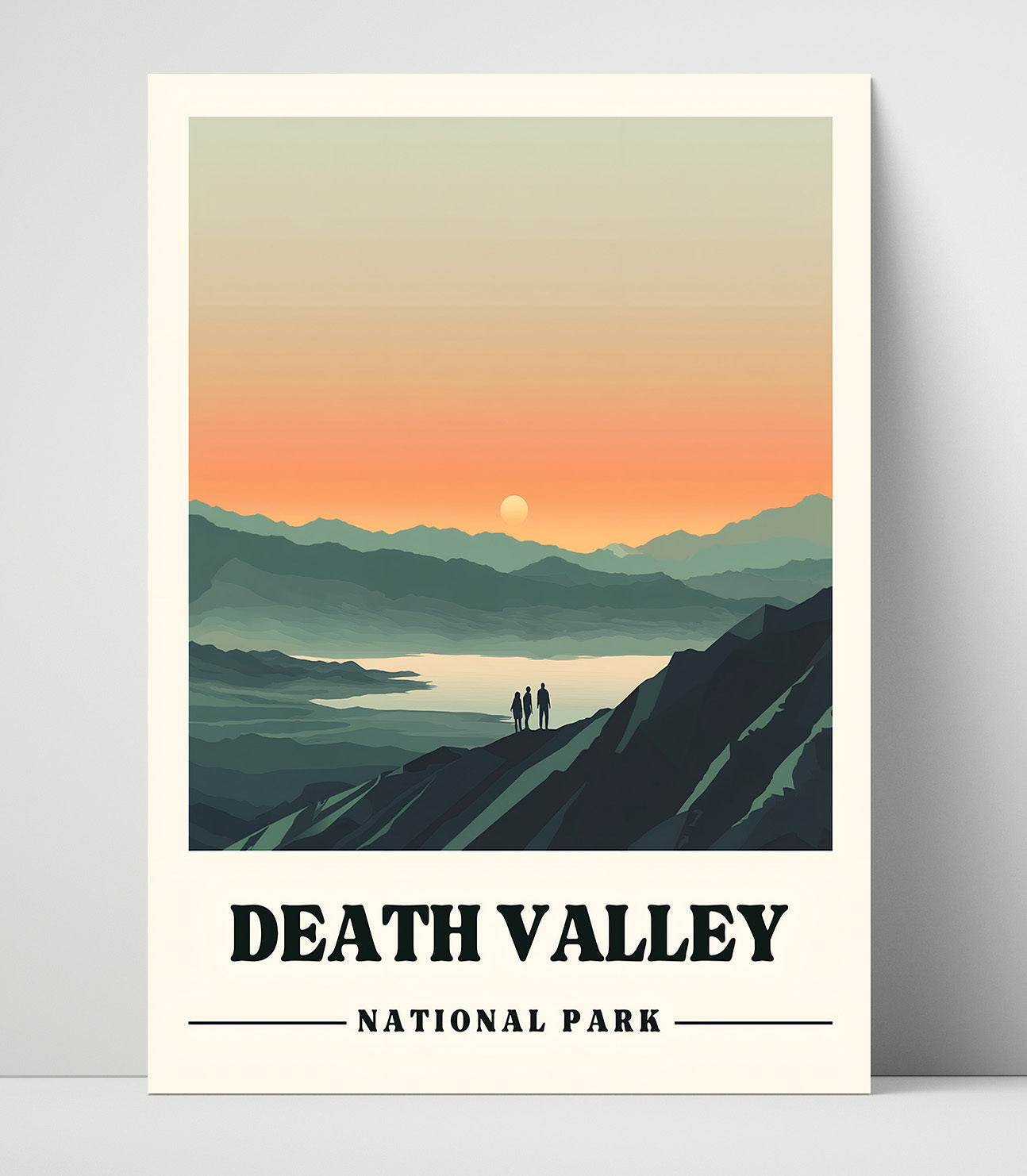 Death Valley Dante_s View National Parks Wall Art - 16x20 Unframed Print