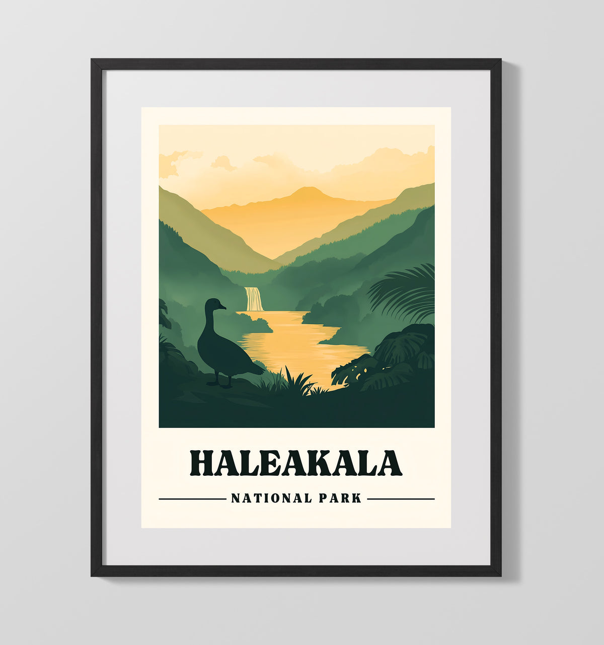 Haleakalā - Kipahulu District 16x20 Gallery Frame national park wall art