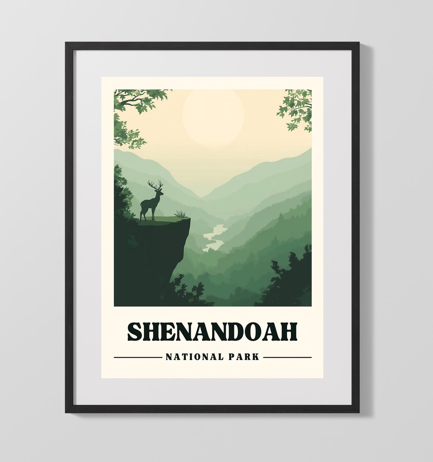 Shenandoah 16x20 Gallery Frame national park wall art