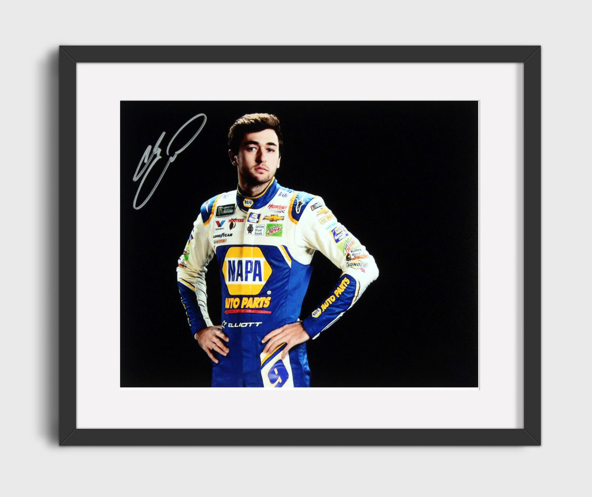 Chase Elliott NAPA Racing Driver - Racing Framed Print