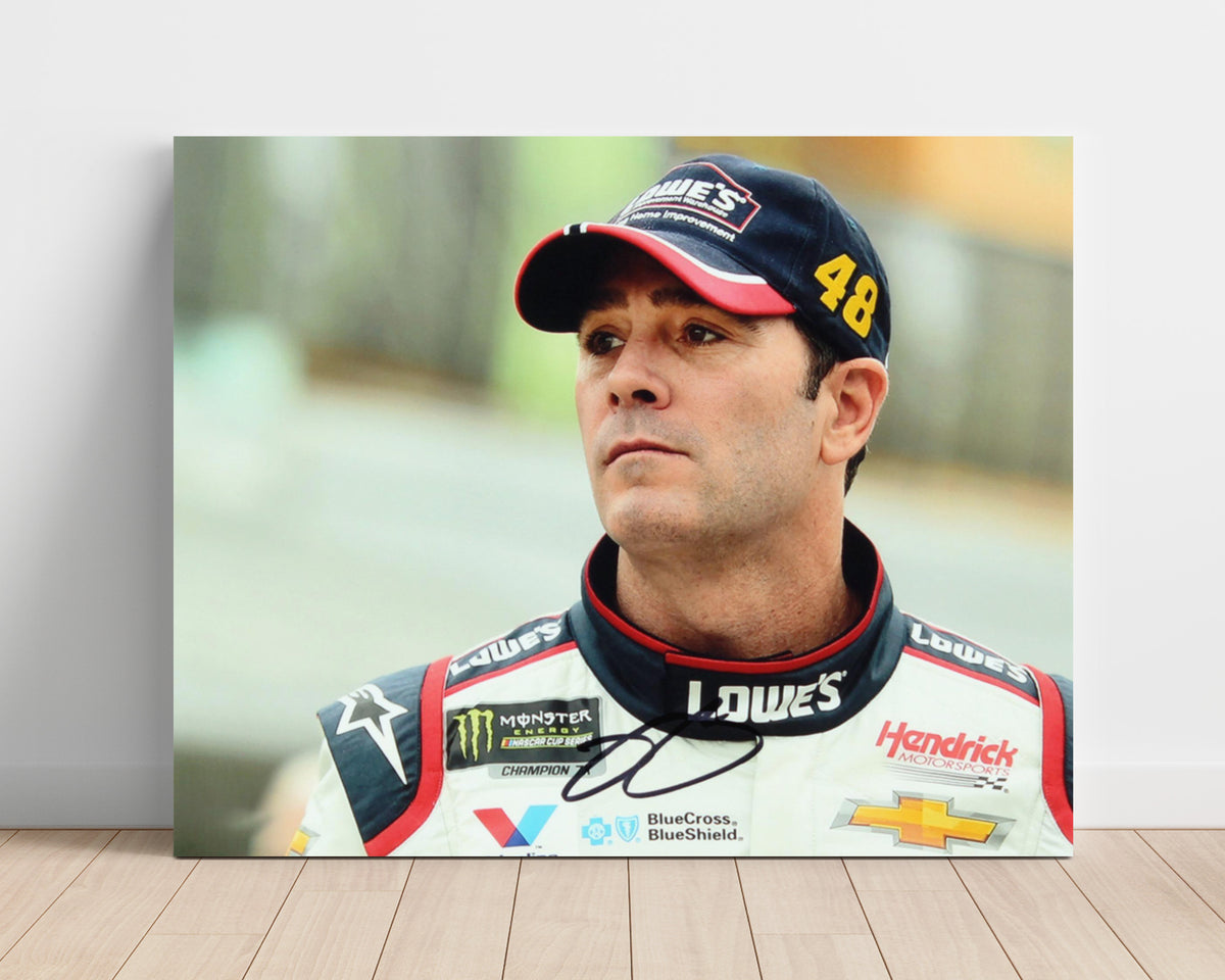Jimmie Johnson Hendrick Motorsports Driver - Gallery Frame racing wall art