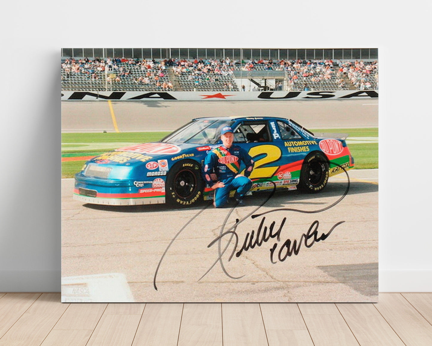 Ricky Craven - Daytona Finish- Landscape.jpg Racing Wall Art 16x20 Unframed Print wall art print – Racing Wall Art decor