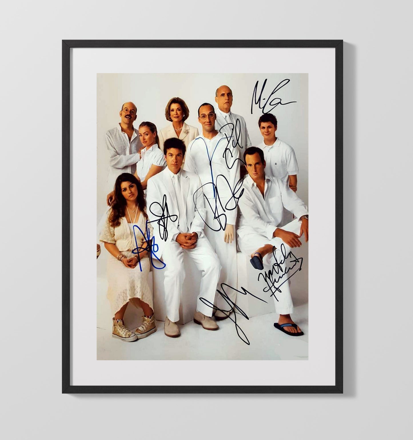 Arrested Development - Bluth Family Dysfunctional Comedy Ensemble - Gallery Frame television wall art