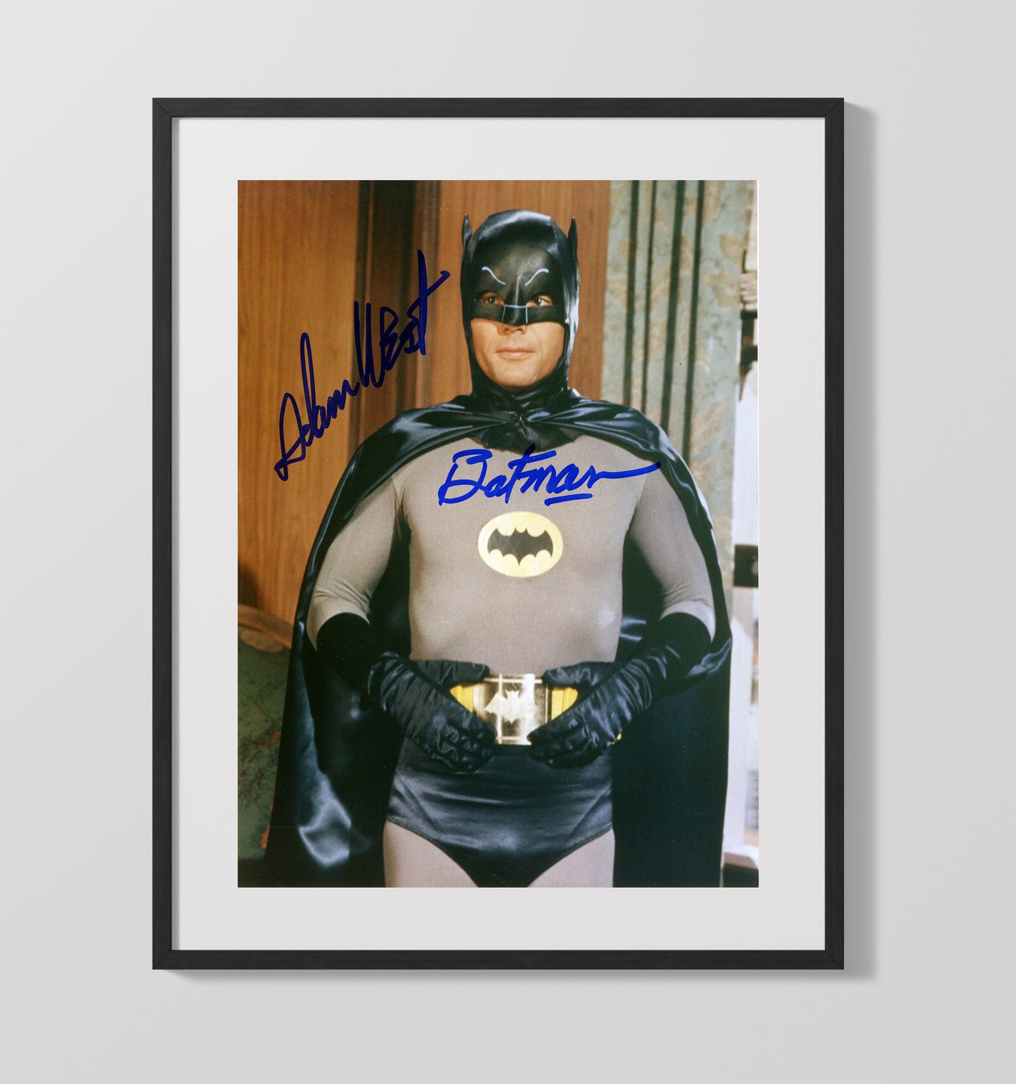 Batman - Adam West Bright Knight of Gotham - Gallery Frame television wall art