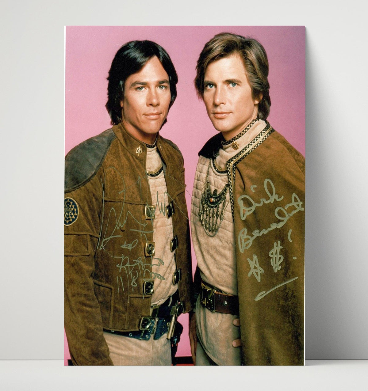 Battlestar Galactica – Starbuck and Apollo Warrior Duo unframed semi-gloss poster print