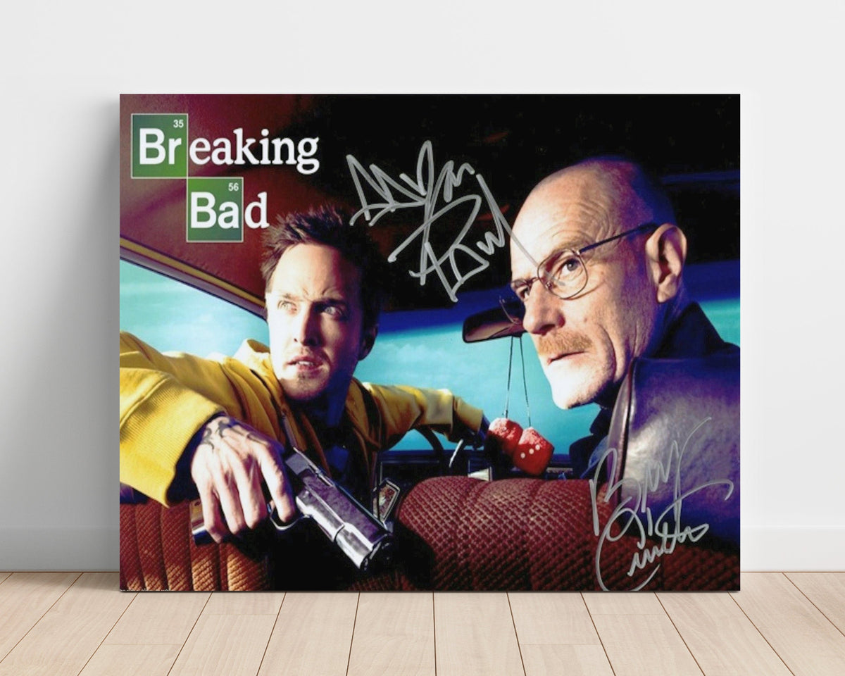 Breaking Bad – Walter White and Aaron Paul Hazmat Couch unframed semi-gloss poster print