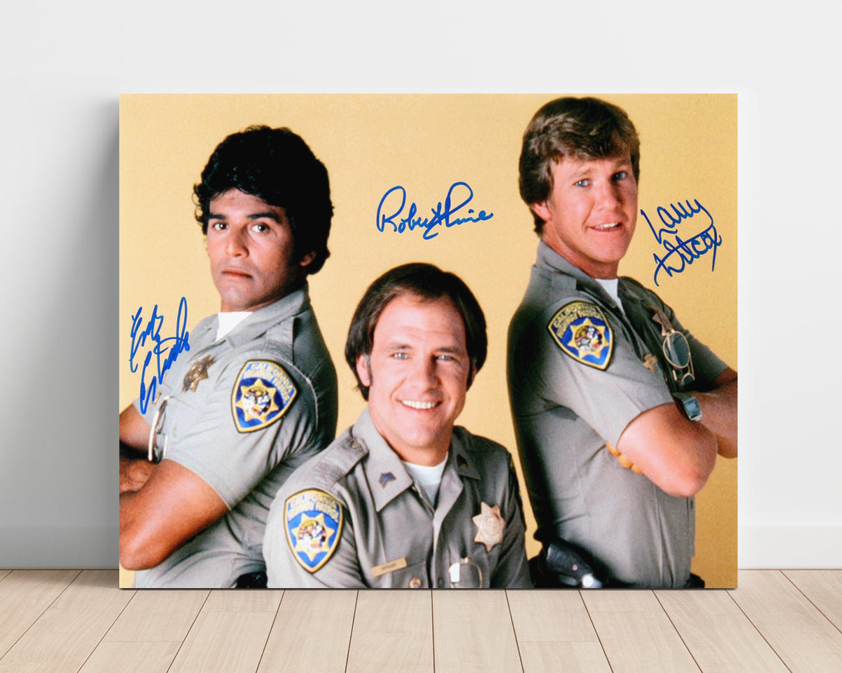 CHiPs – Frank Poncherello Ensemble California Highway Patrol unframed semi-gloss poster print