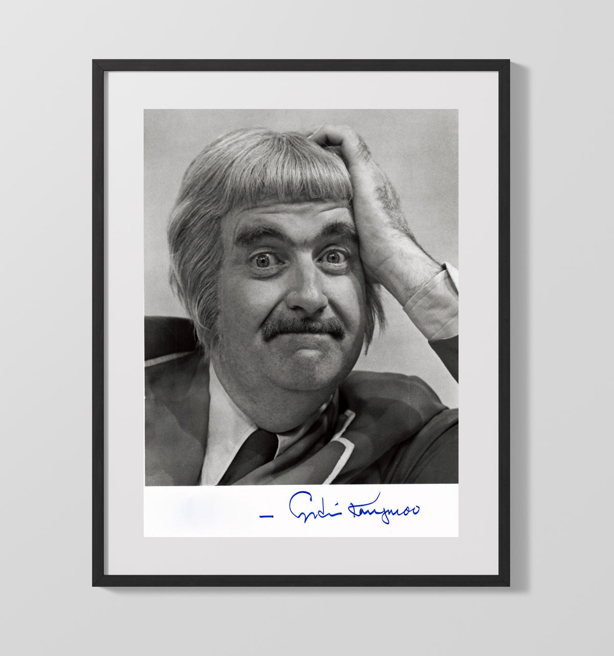 Captain Kangaroo - Bob Keeshan Whimsical Kids TV Host - Gallery Frame television wall art