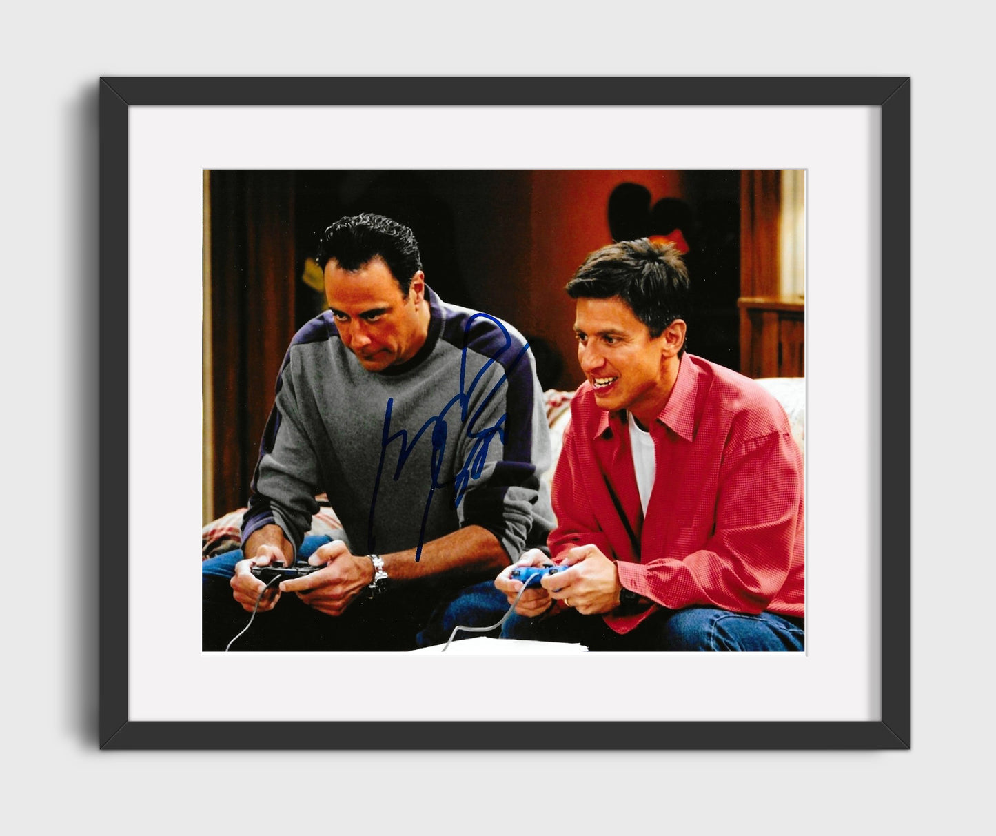 Everybody Loves Raymond - Brad Garrett (Robert Barone) Living Room Video Game Scene - Gallery Frame television wall art