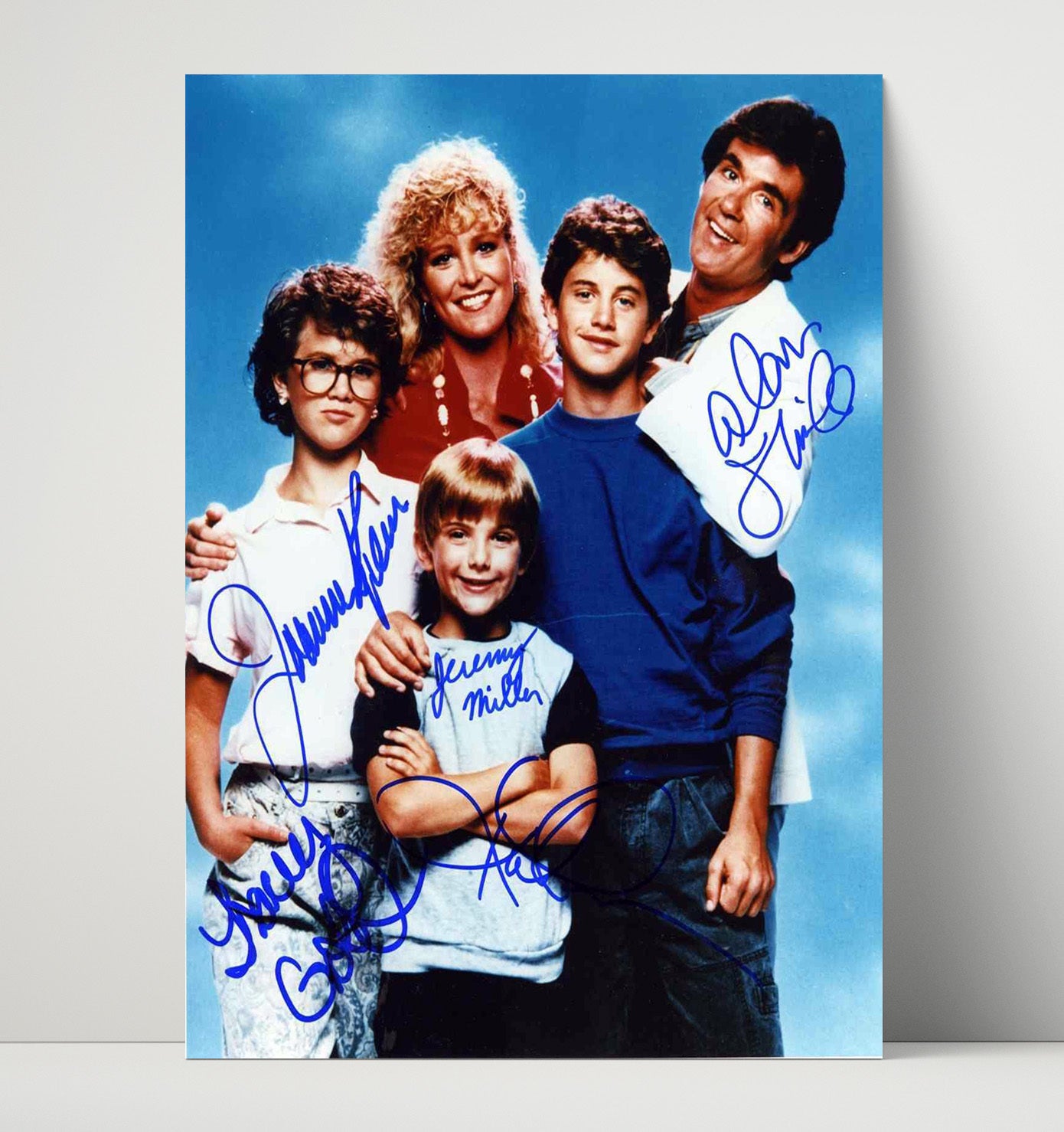 Growing Pains - Cast Seaver Family Studio - Vintage Television Wall Art - 16x20 Unframed Print wall art print - television decor
