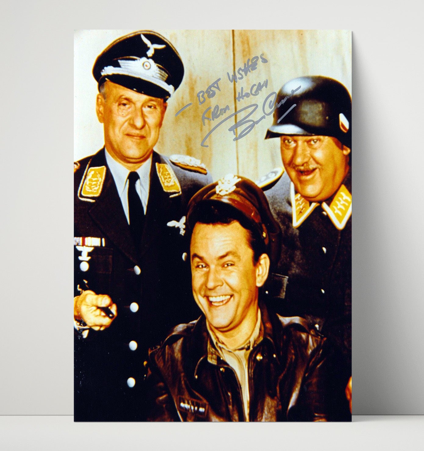 Hogans Heroes - Bob Crane Allied Prison Camp Trickster - Vintage Television Wall Art - 16x20 Unframed Print wall art print - television decor