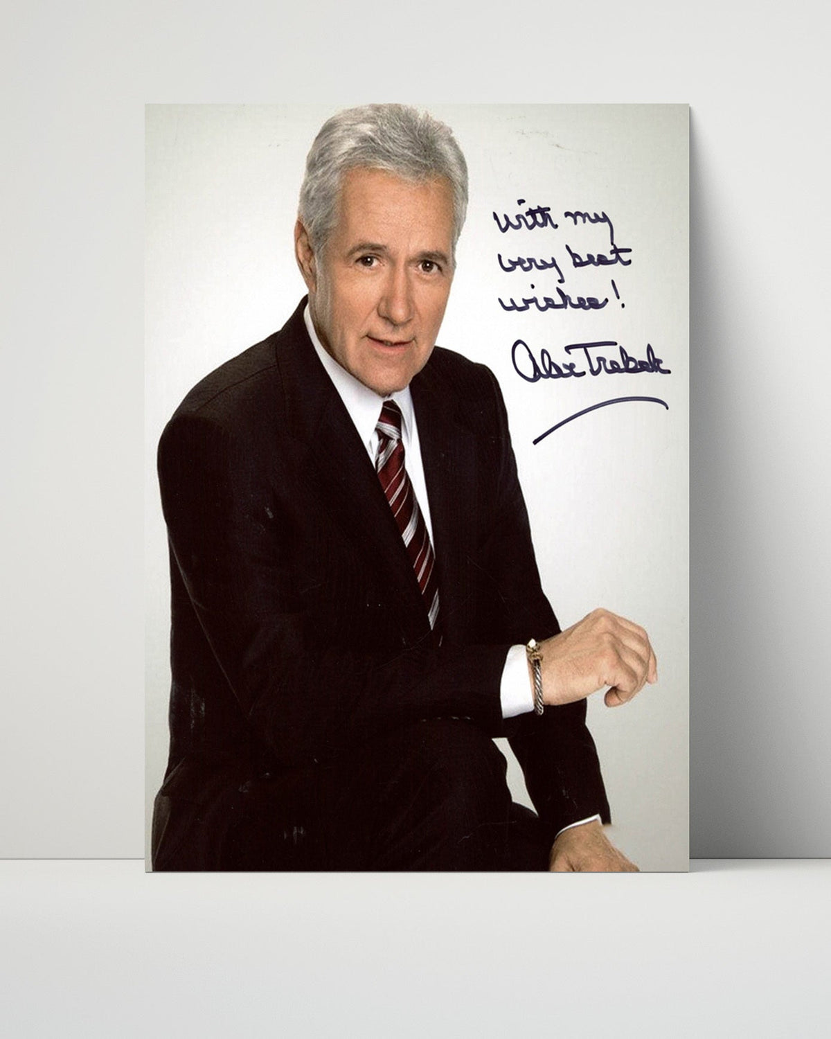 Jeopardy – Alex Trebek Americas Quizmaster unframed semi-gloss poster print