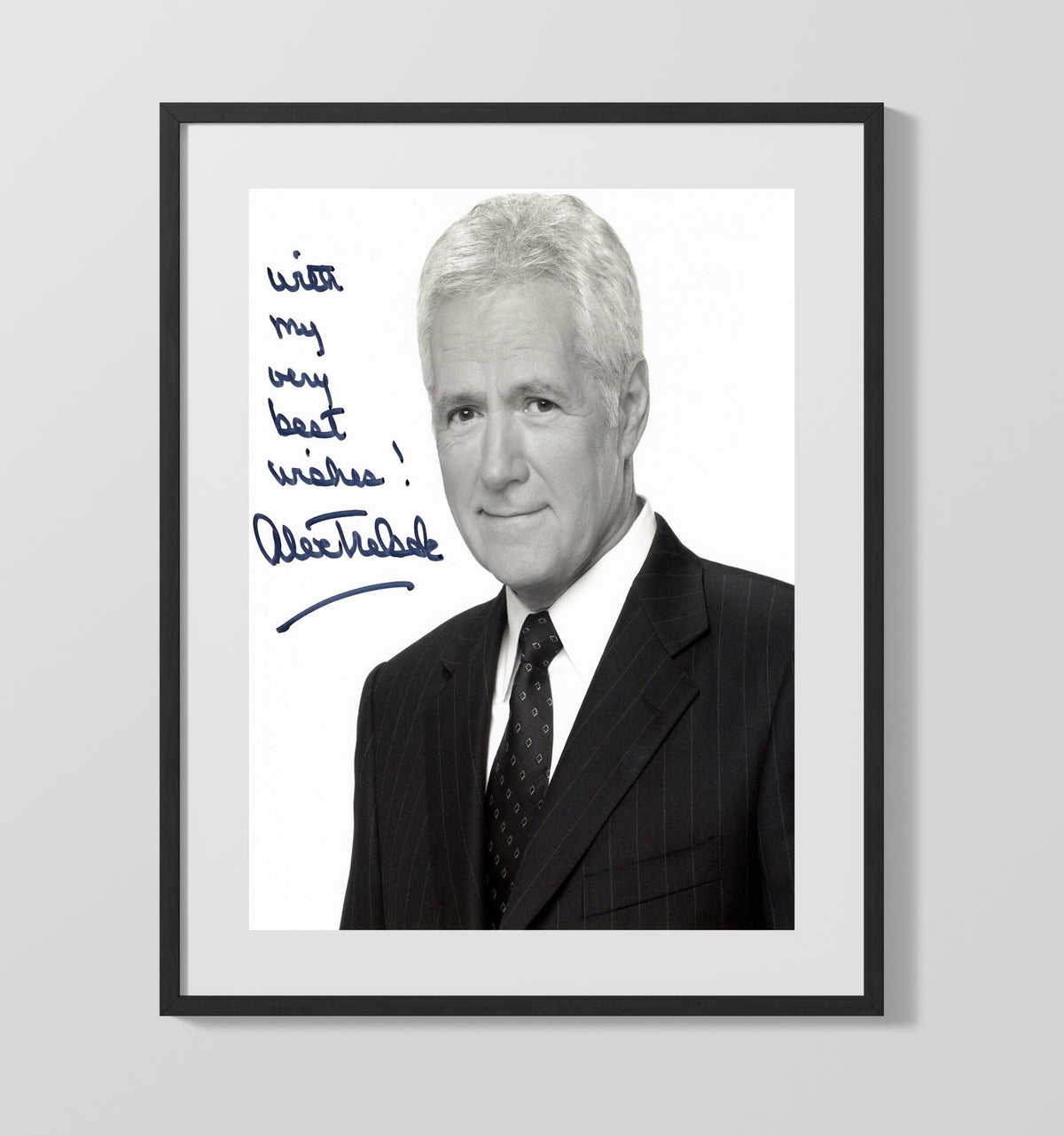 Jeopardy - Alex Trebek Voice of Jeopardy - Gallery Frame television wall art