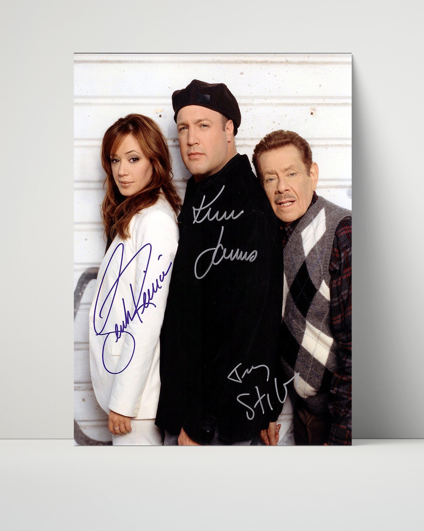 King of Queens - Cast - Doug Carrie Arthur Promo Cast Photo - Vintage Television Wall Art - 16x20 Unframed Print wall art print - television decor