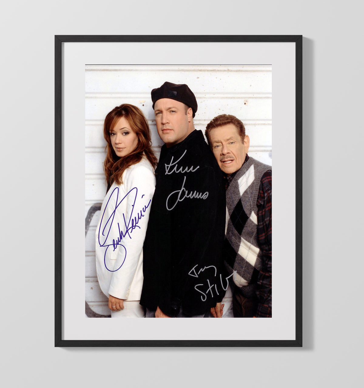 King of Queens - Cast - Doug Carrie Arthur Promo Cast Photo - Gallery Frame television wall art