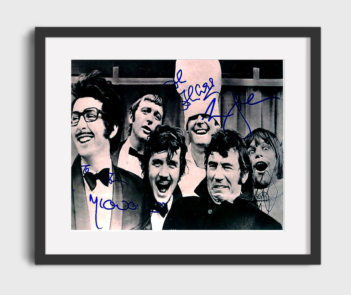Monty Pythons Flying Circus - John Cleese Comedy Troupe Cast - Gallery Frame television wall art