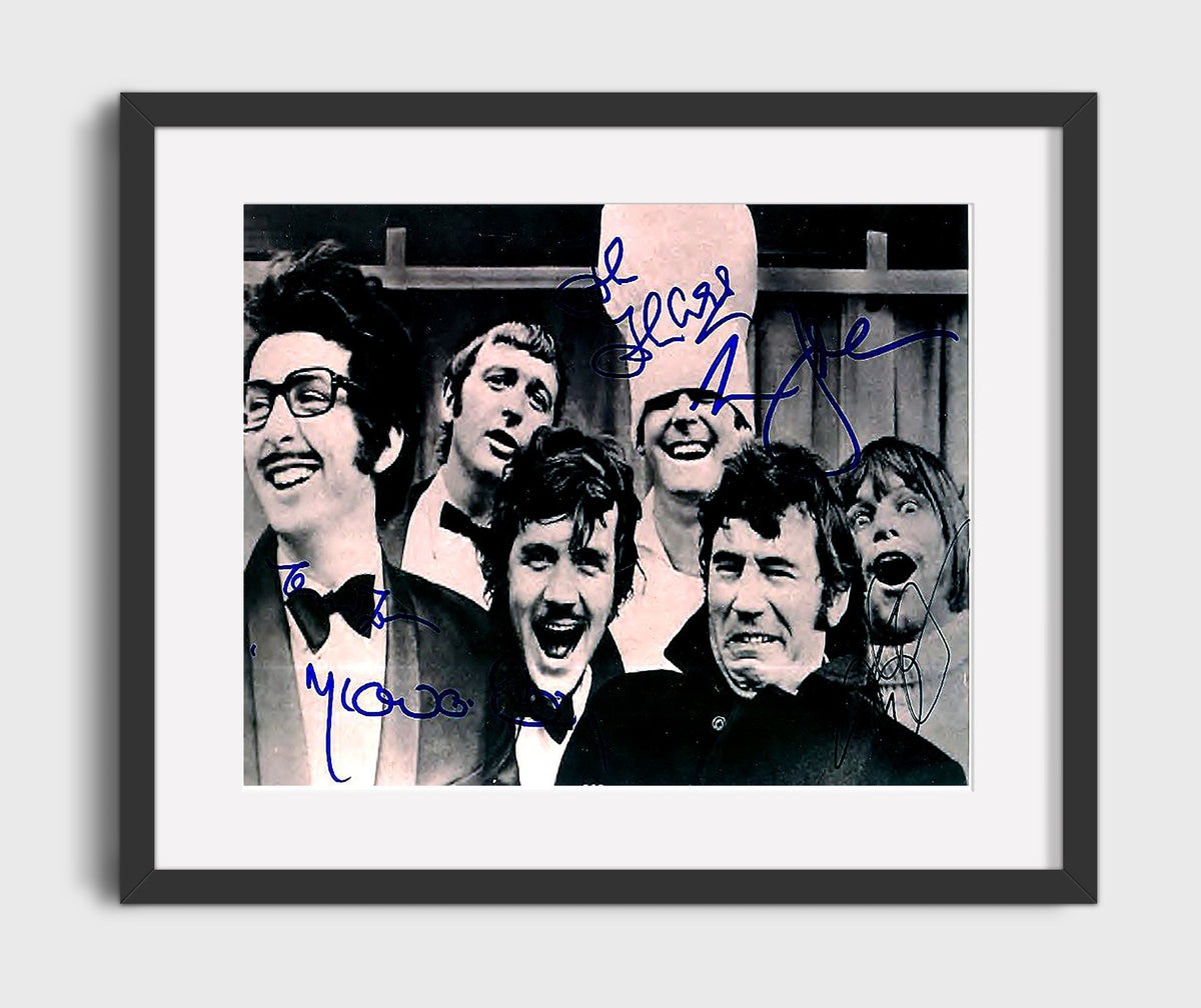 Monty Pythons Flying Circus - John Cleese Comedy Troupe Cast - Gallery Frame television wall art