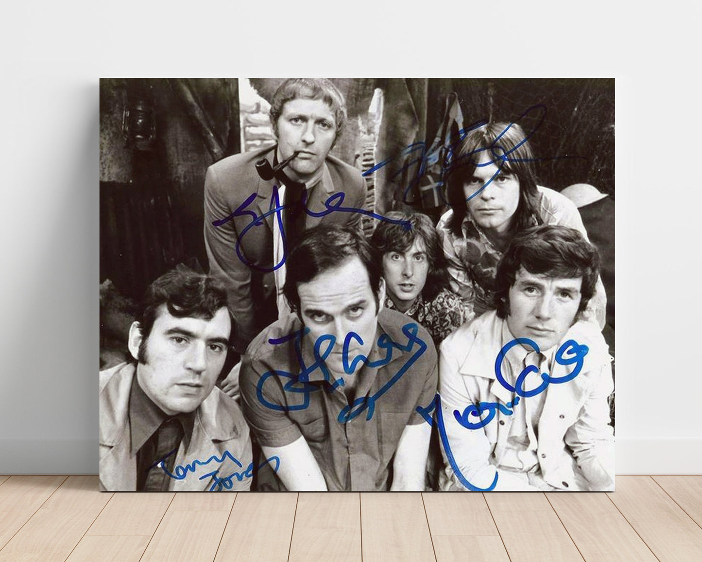 Monty Pythons Flying Circus - John Cleese Silly Faces Comedy Stage Moment - Vintage Television Wall Art - 16x20 Unframed Print wall art print - television decor