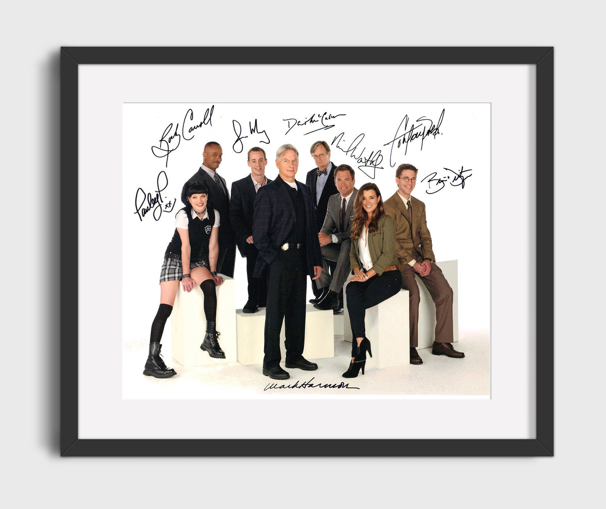 NCIS - Mark Harmon (Gibbs) Investigative Team Lineup - Gallery Frame television wall art