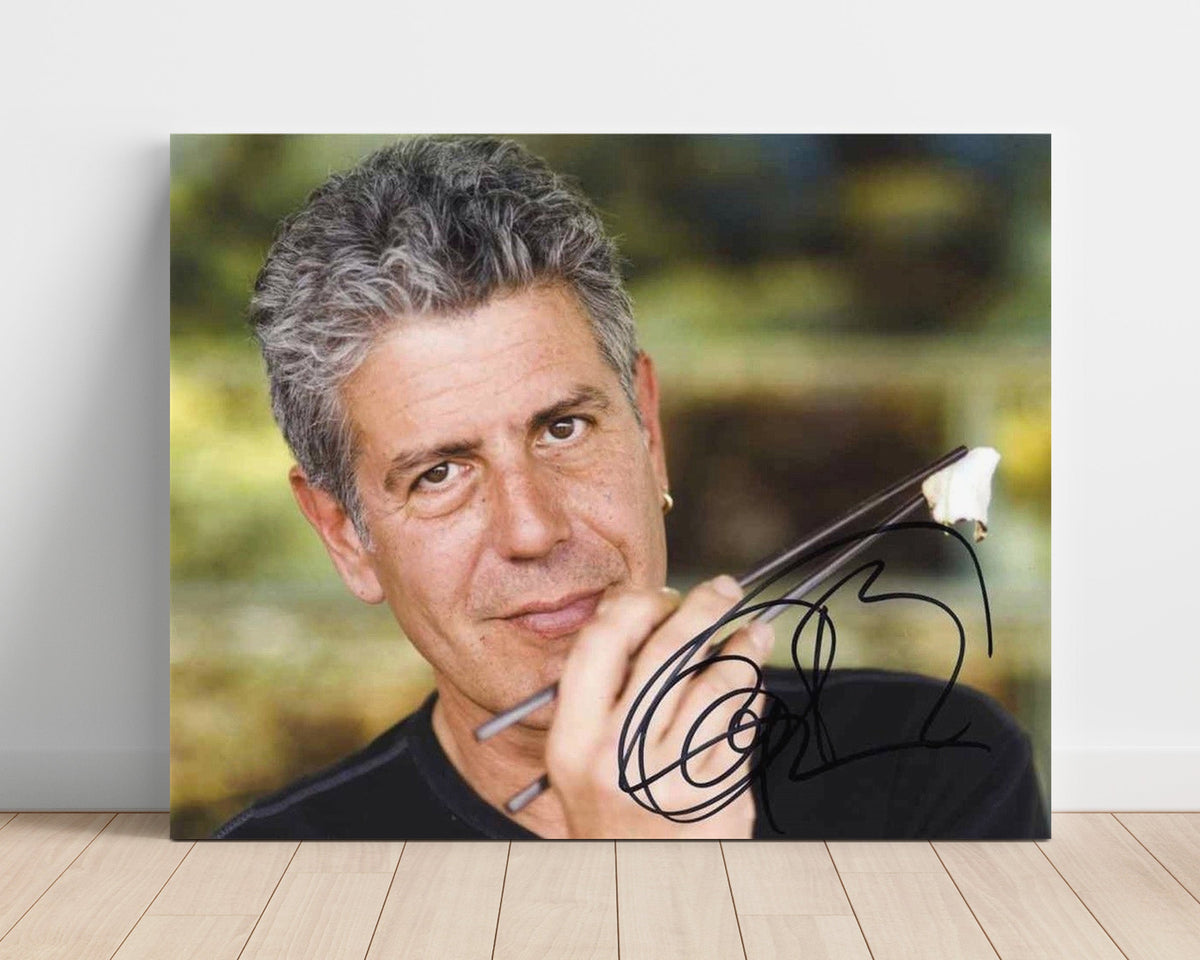 No Reservations – Host Eating Sushi Moment unframed semi-gloss poster print