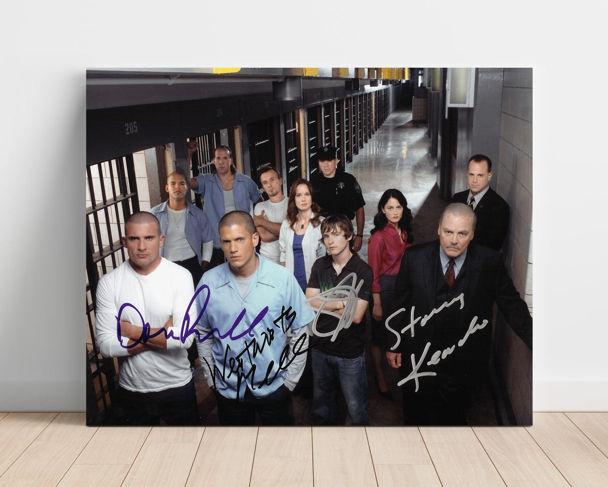 Prison Break – Michael Scofield Prison Cellblock Cast unframed semi-gloss poster print