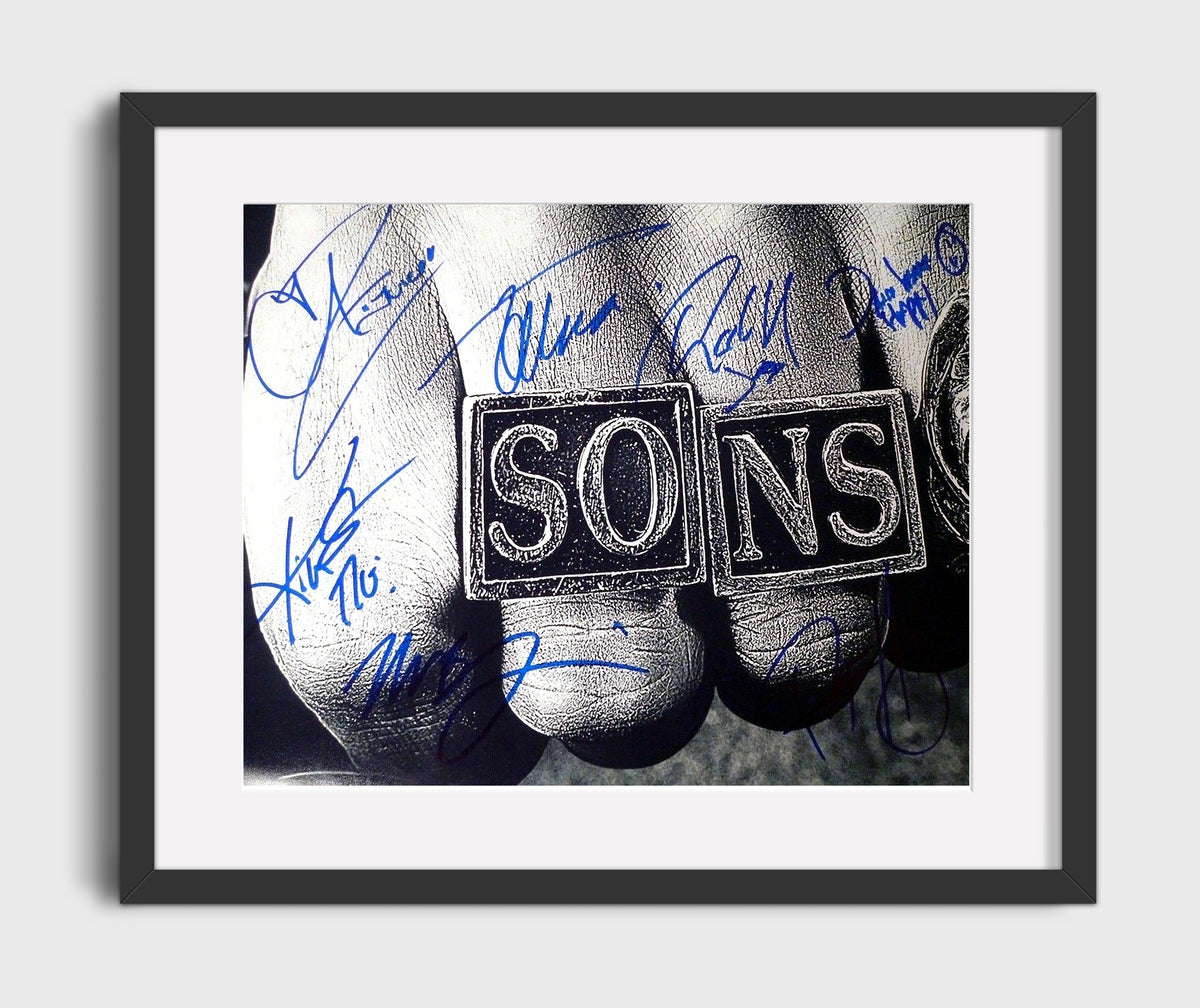 Sons of Anarchy - Hunnam (Jax) Brotherhood and Betrayal - Gallery Frame television wall art