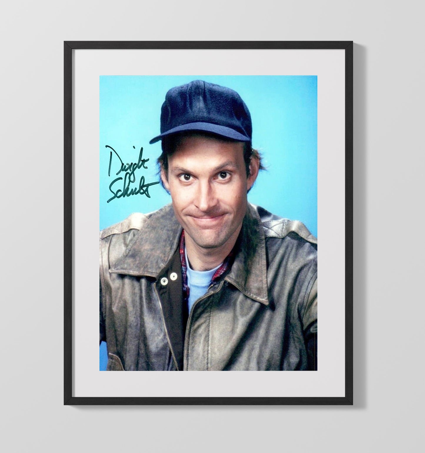 The A-Team - Dwight Schultz Howling Mad Murdock Action Scene - Gallery Frame television wall art