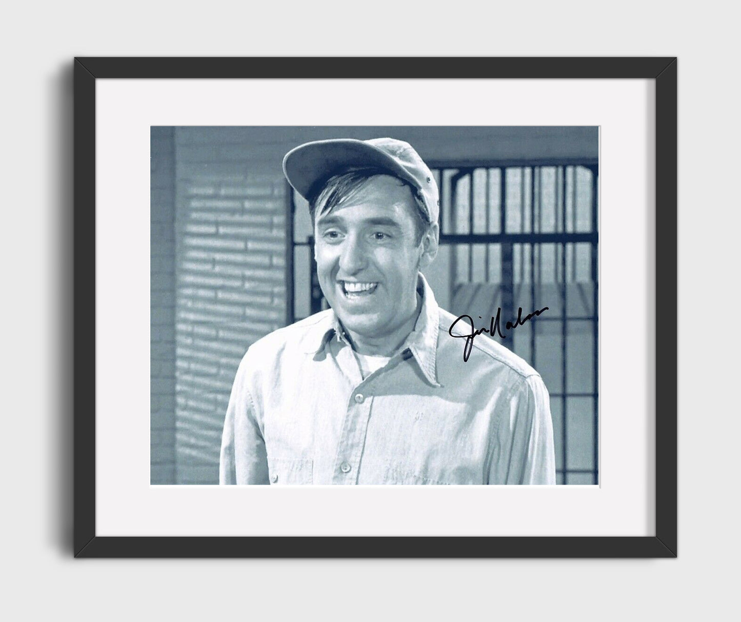 The Andy Griffith Show - Jim Nabors (Gomer Pyle) Smiling Close-Up - Gallery Frame television wall art
