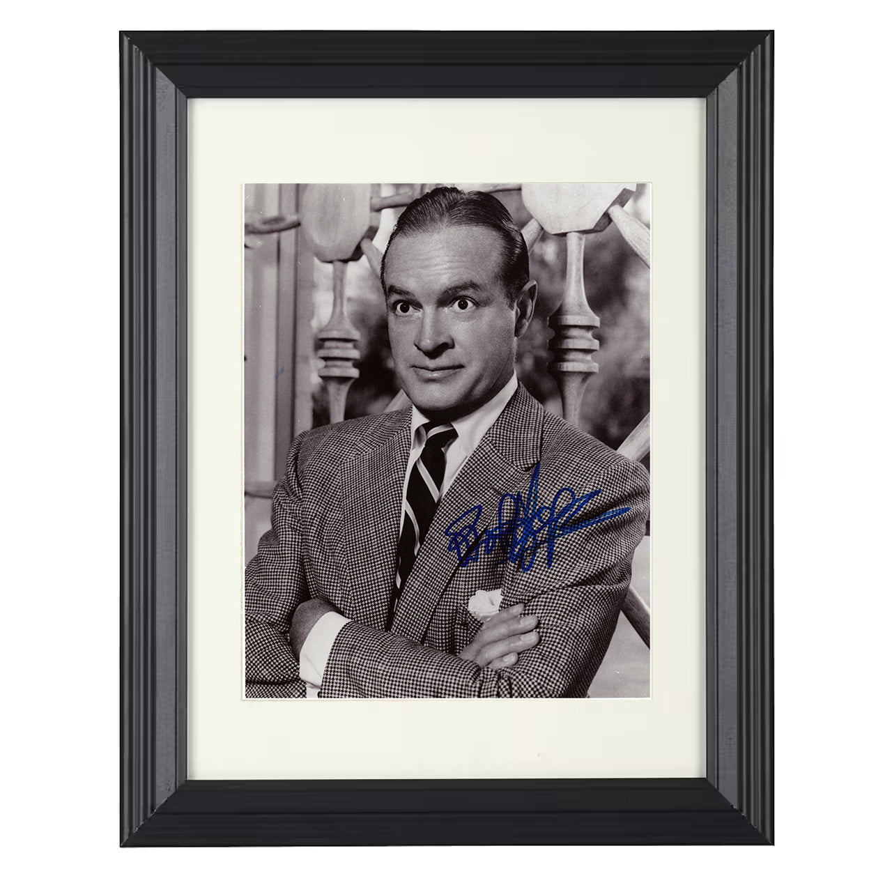 The Bob Hope Specials – Bob Hope Comedy Entertainer – 8x10 black beveled framed television wall art