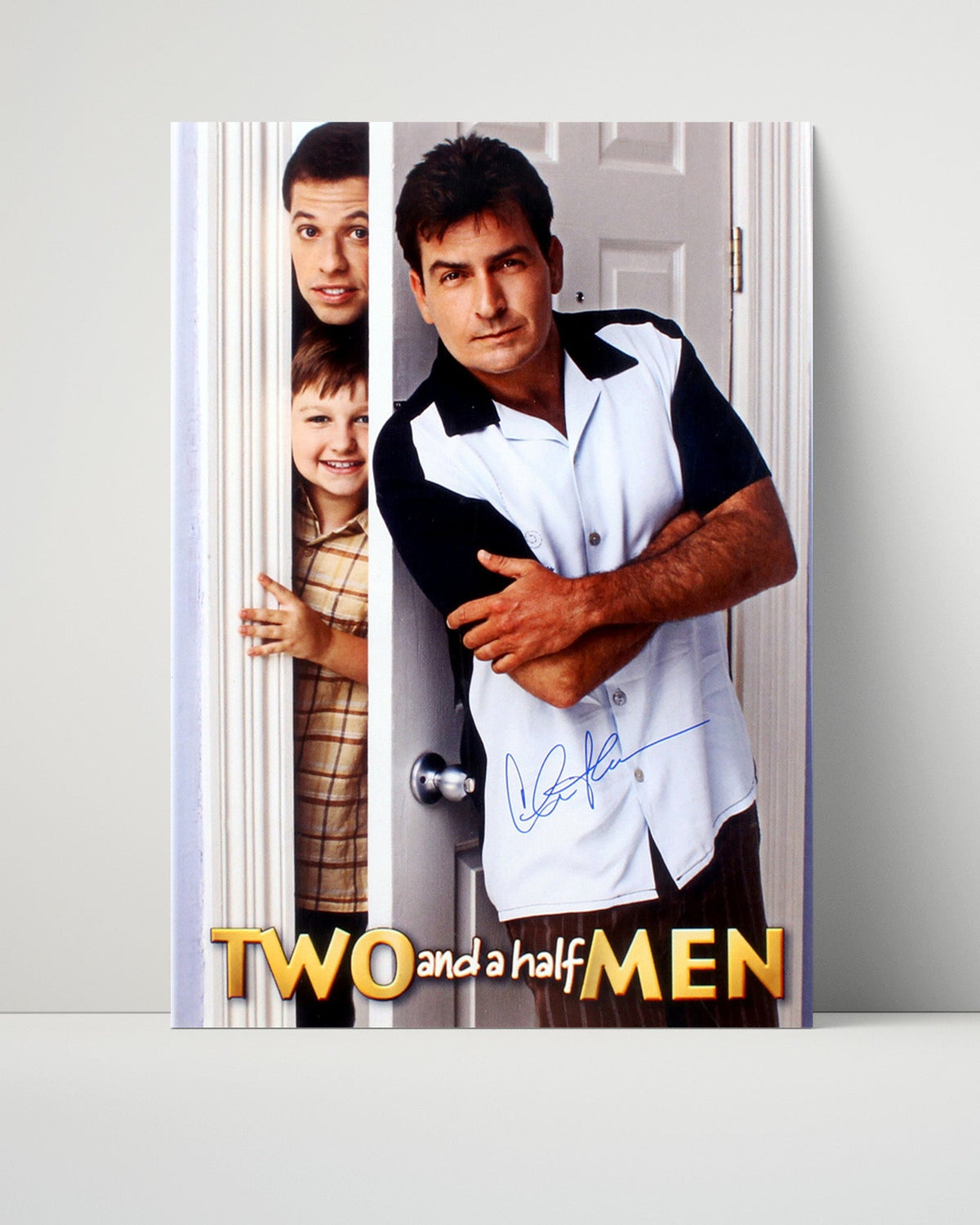 Two and a Half Men – Charlie Sheen Charlie Harper unframed semi-gloss poster print