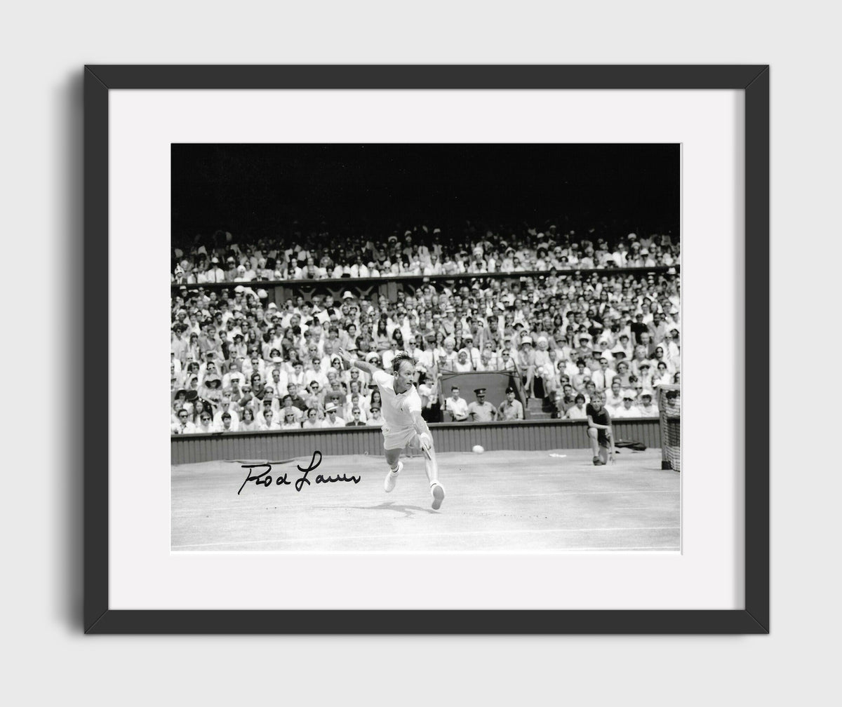 Rod Laver - Australian Open Action Shot Vintage Tennis Wall Art - 20x24 Canvas