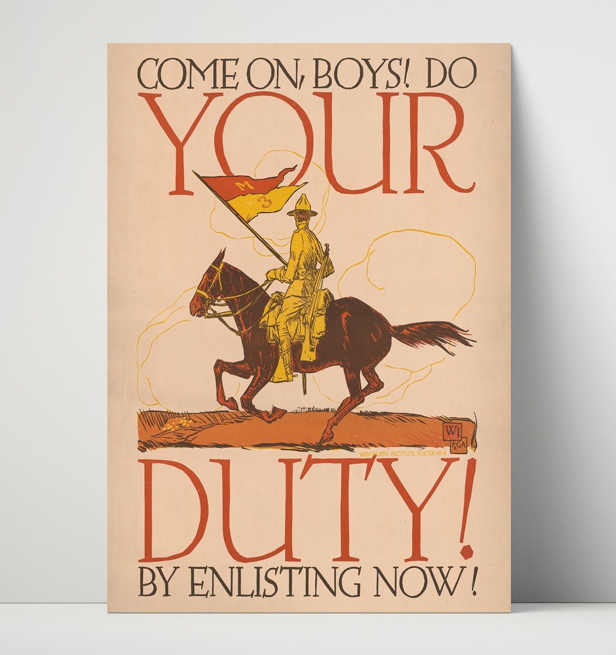 Do Your Duty - Saddle Up - Poster