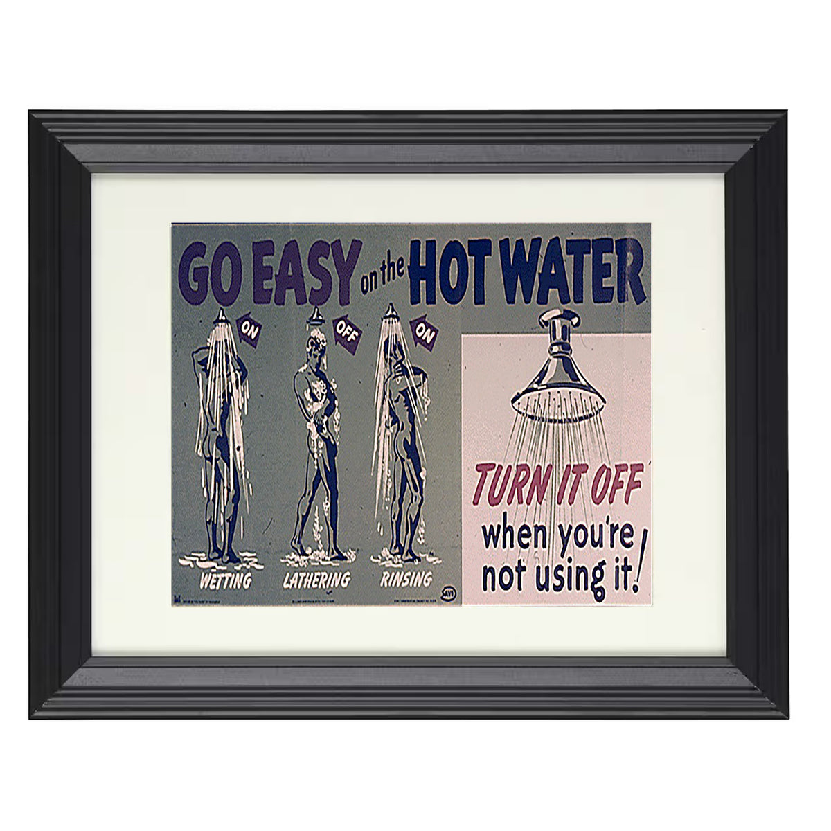 Go Easy on Hot Water - Rinse dont drown the supply - Lifestyles