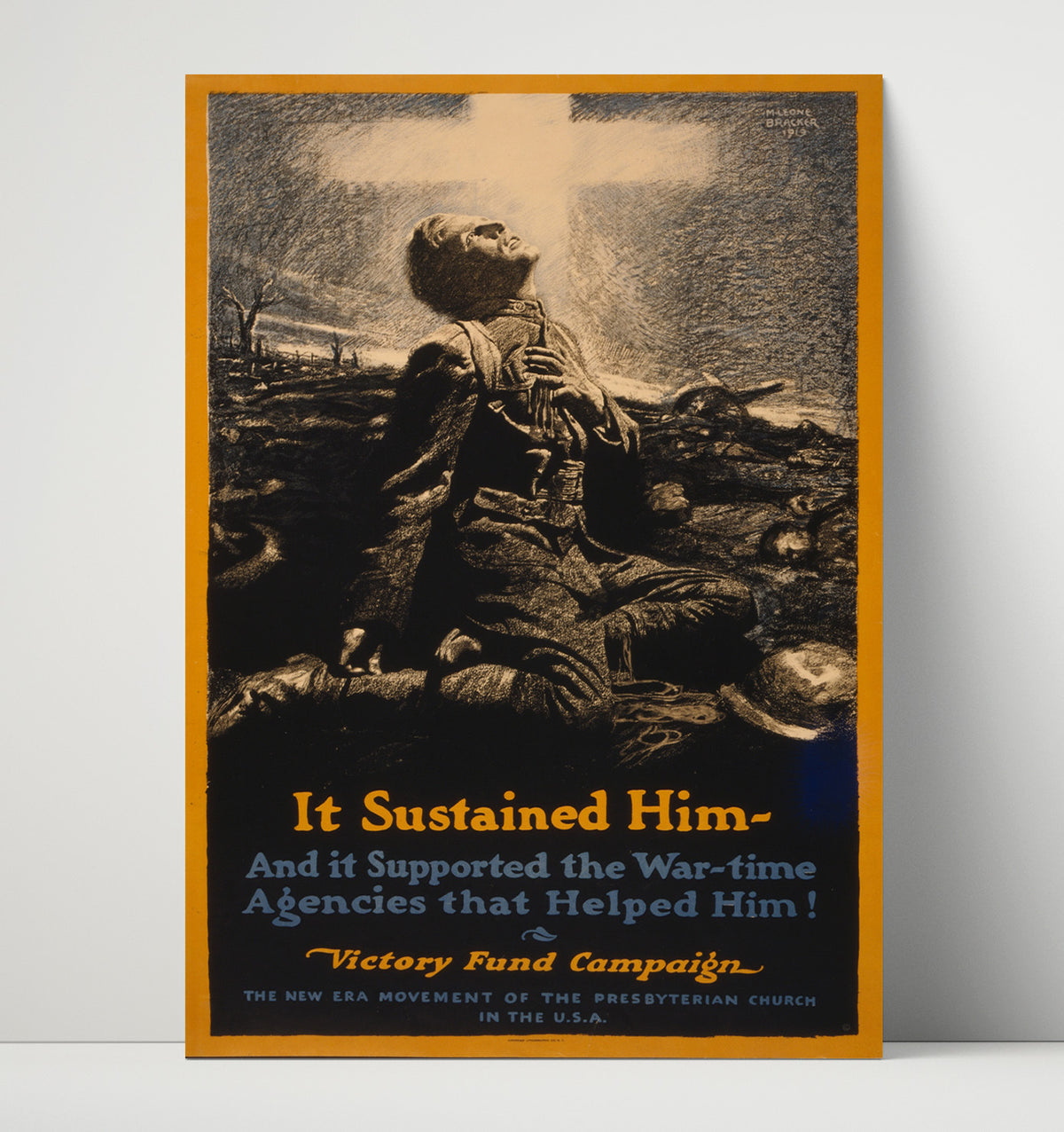It Sustained Him The Presbyterian Fund - Poster