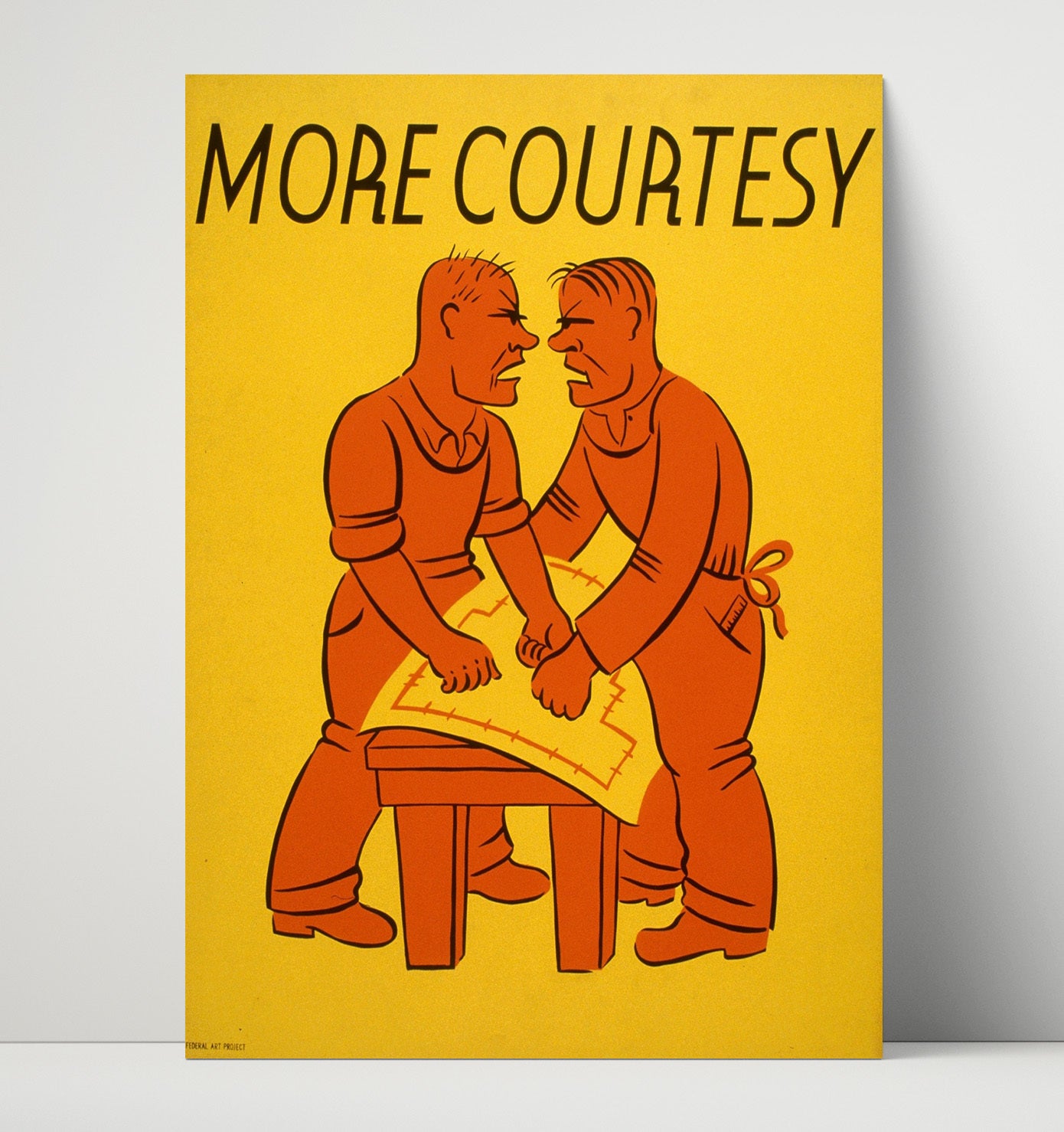 Keep Quiet - Shhh Buddy war poster wall art 16x20 Unframed Print