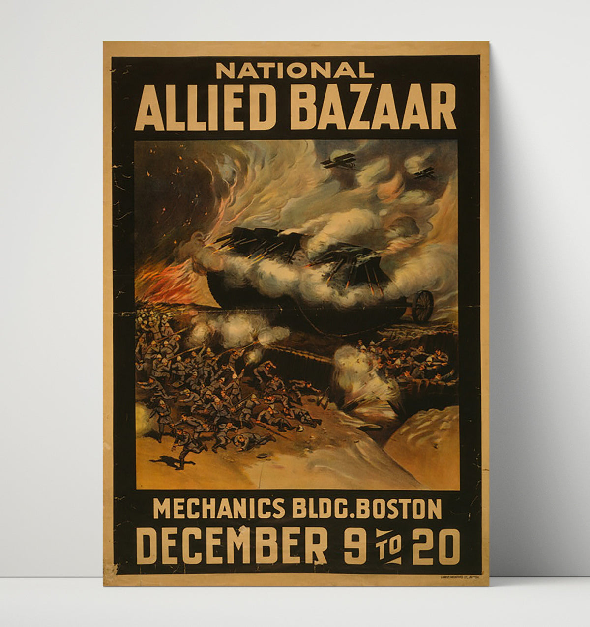 National Allied Bazaar Boston - Poster