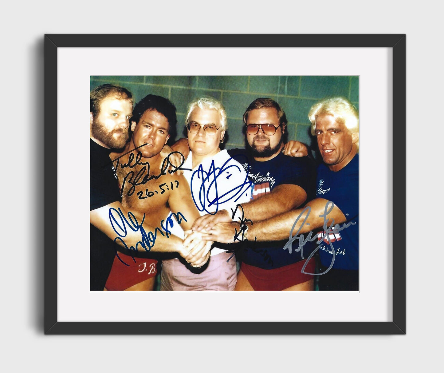 Four Horsemen - Classic Group Lineup - Gallery Frame wrestling wall art