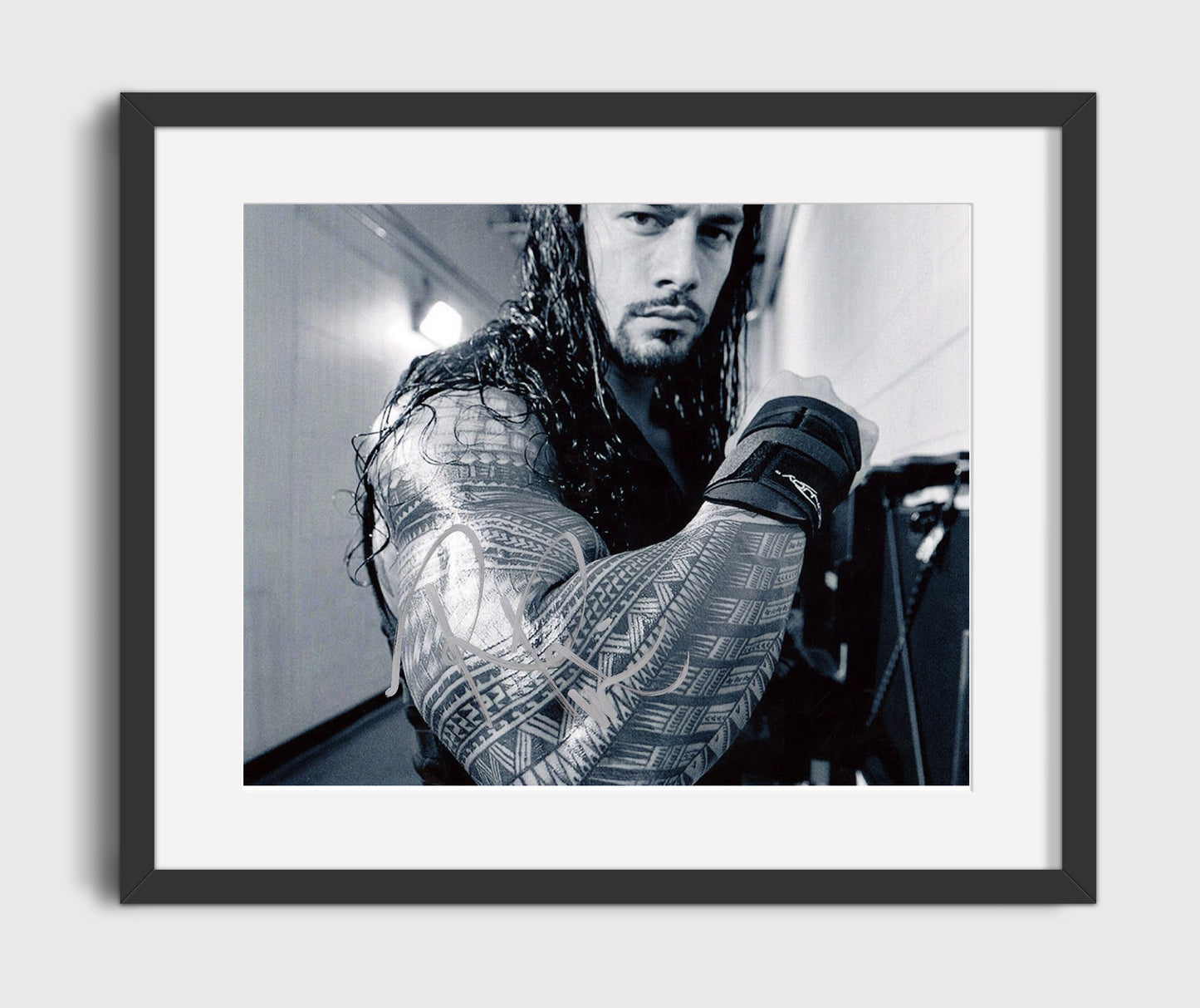 Roman Reigns - Tribal Chief Persona - Gallery Frame wrestling wall art