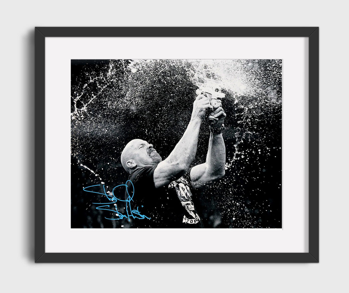 Stone Cold Steve Austin - Beer Celebration Austin 3:16 - Gallery Frame wrestling wall art