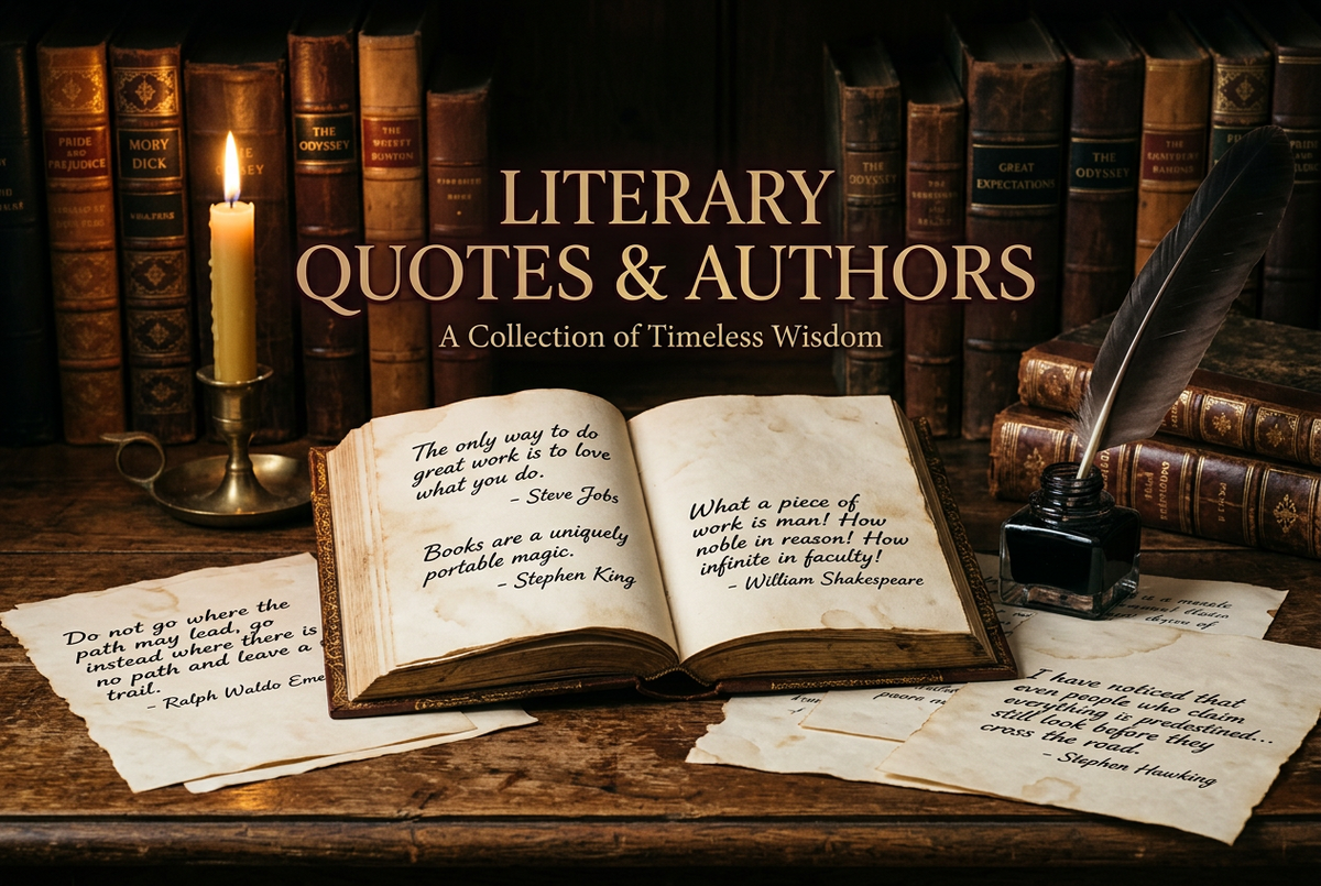 Literary Quotes & Authors