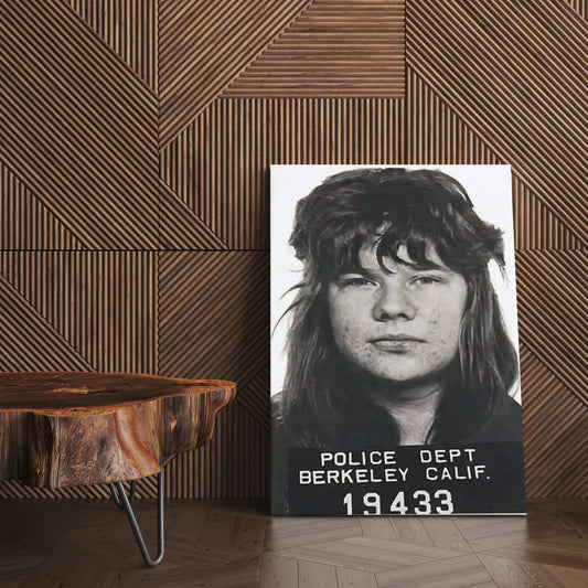 Mugshot Print: Janis Joplin - vintageframedprints.com