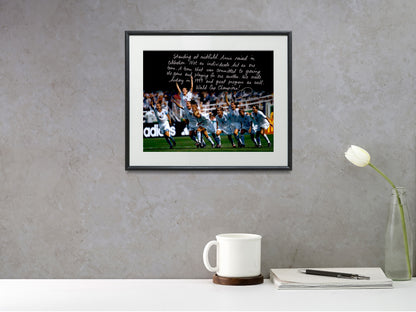 16x20 Framed Mia Hamm Autograph Replica Print - Quote - vintageframedprints.com