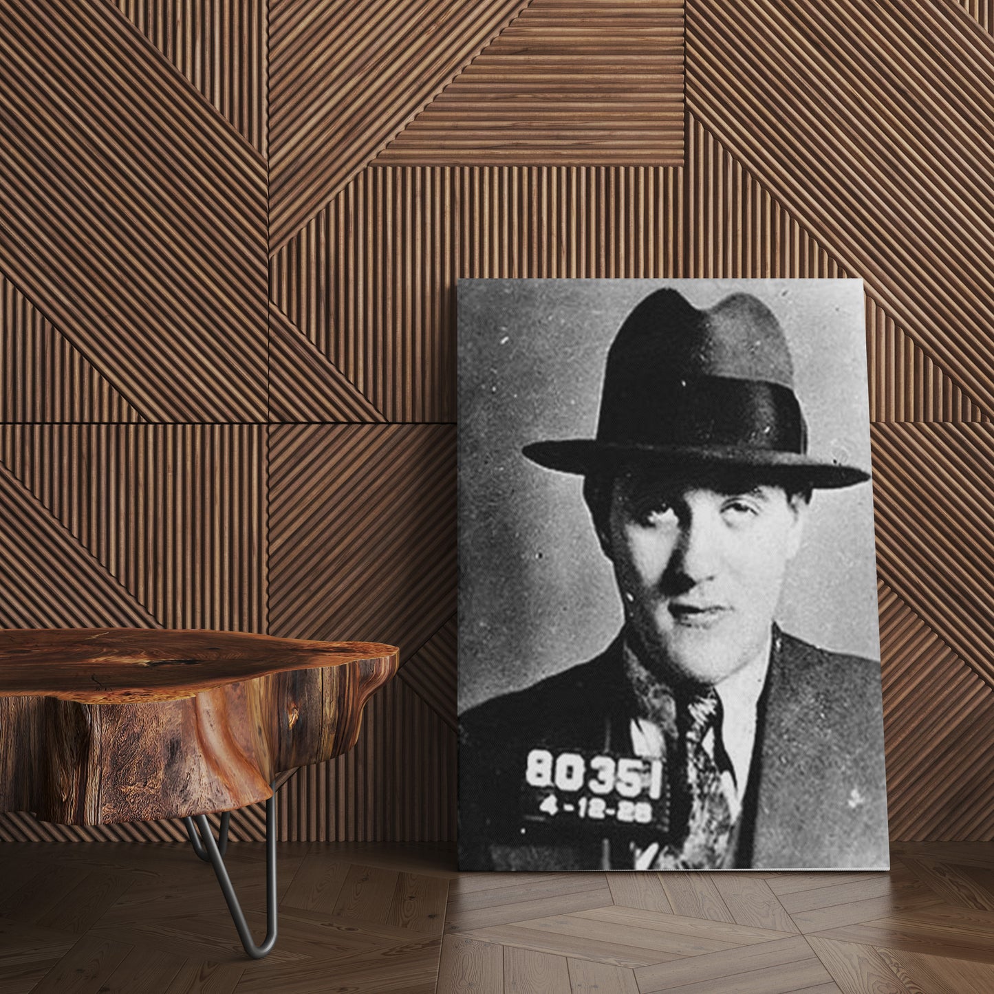 Mugshot Print: Benjamin Bugsy Siegel - vintageframedprints.com