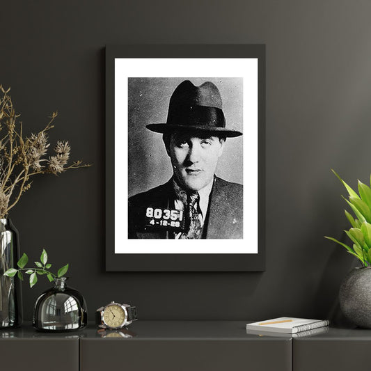 Mugshot Print: Benjamin Bugsy Siegel - vintageframedprints.com