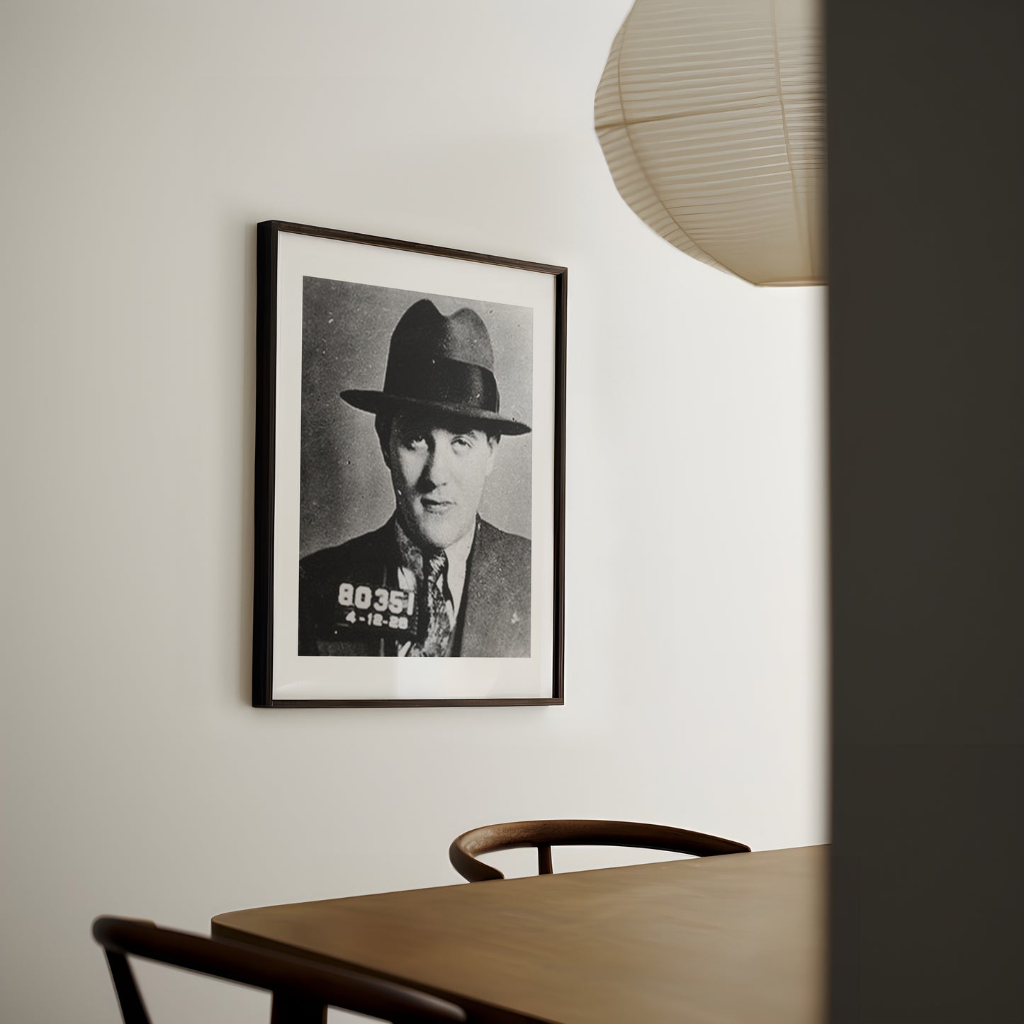 Mugshot Print: Benjamin Bugsy Siegel - vintageframedprints.com