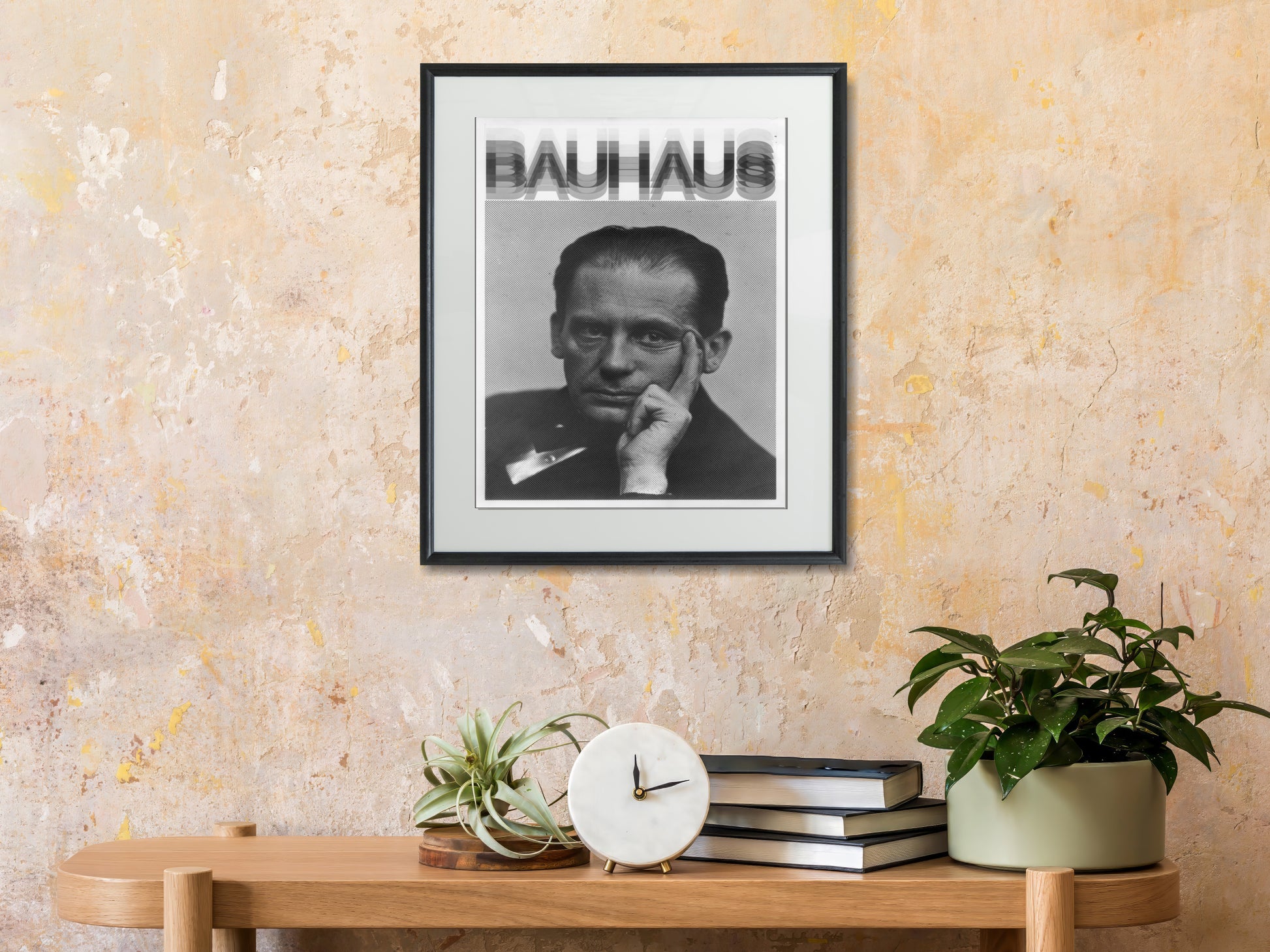 Bauhaus Poster Print: Walter Gropius 1920 Portrait - vintageframedprints.com