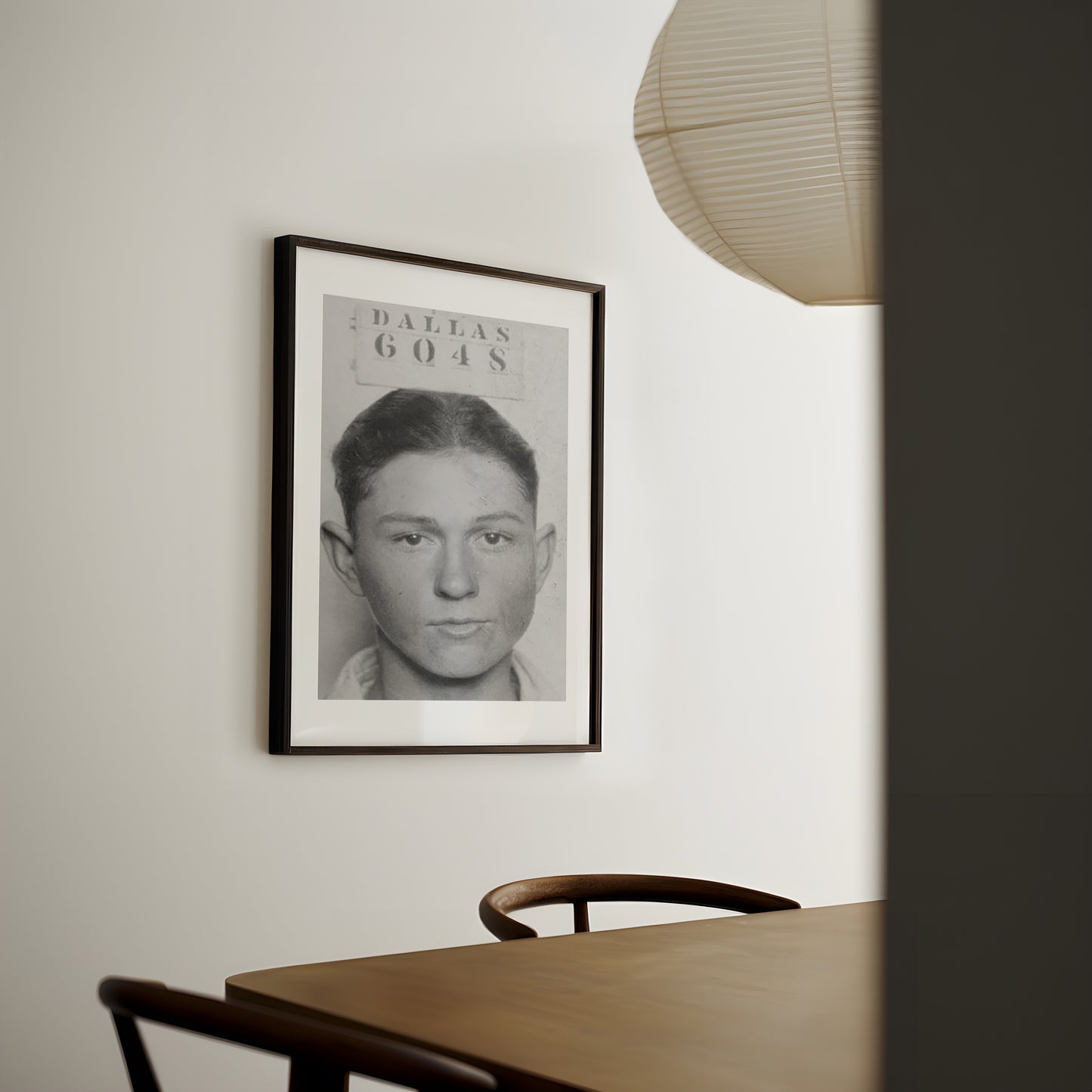 Mugshot Print: Clyde Barrow - vintageframedprints.com