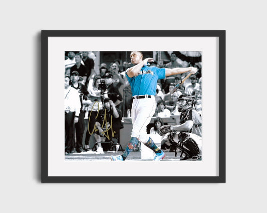 Aaron Judge Autograph Print - Home Run Derby - Lights Out Swings